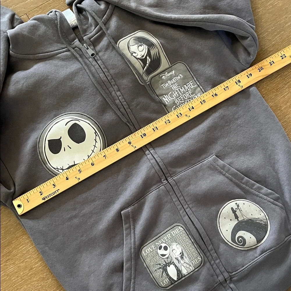Disney The Nightmare Before Christmas Zip Hoodie size XS - Picture 10 of 13